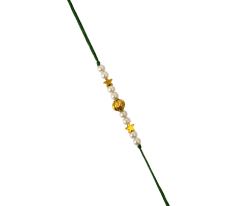 Emerald Green Gold Rakhi