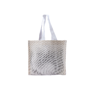 White Woven Tote