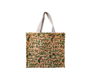 Printed Woven Tote
